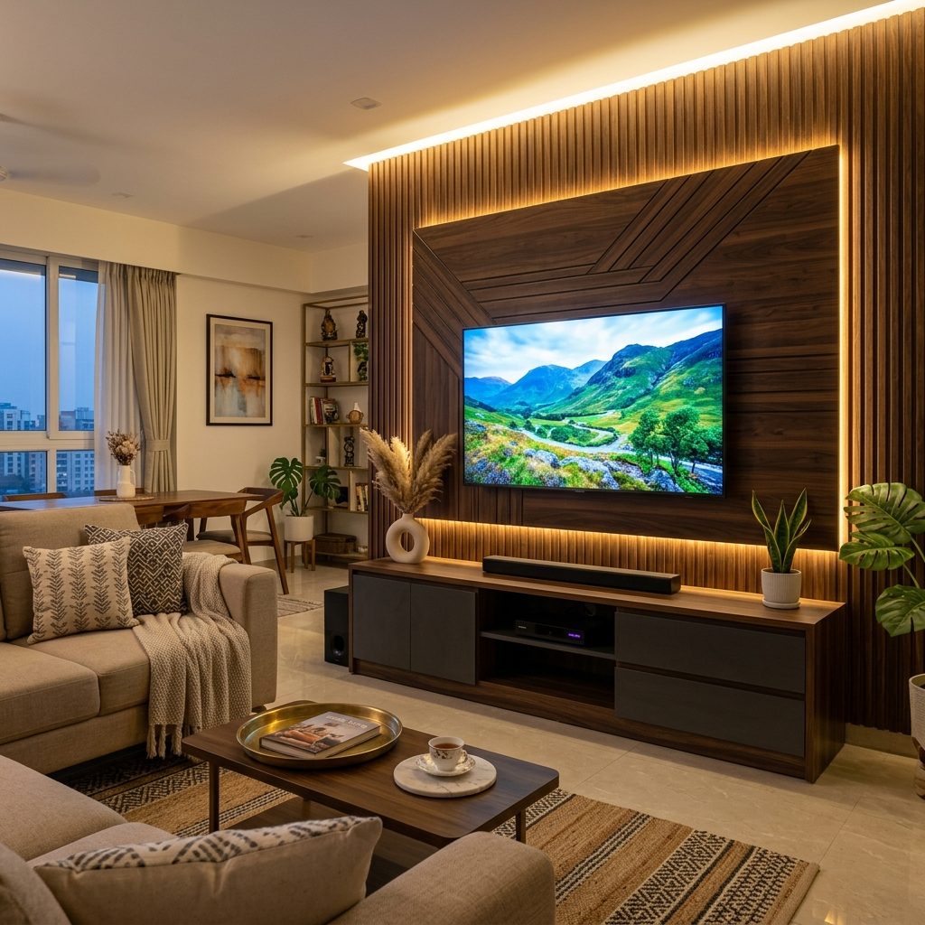 PVC TV Unit Panel Ayodhya
